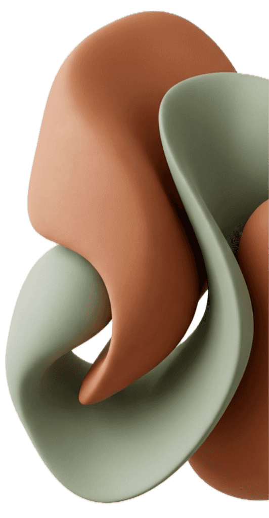 Abstract organic shape